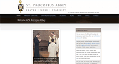 Desktop Screenshot of procopius.org